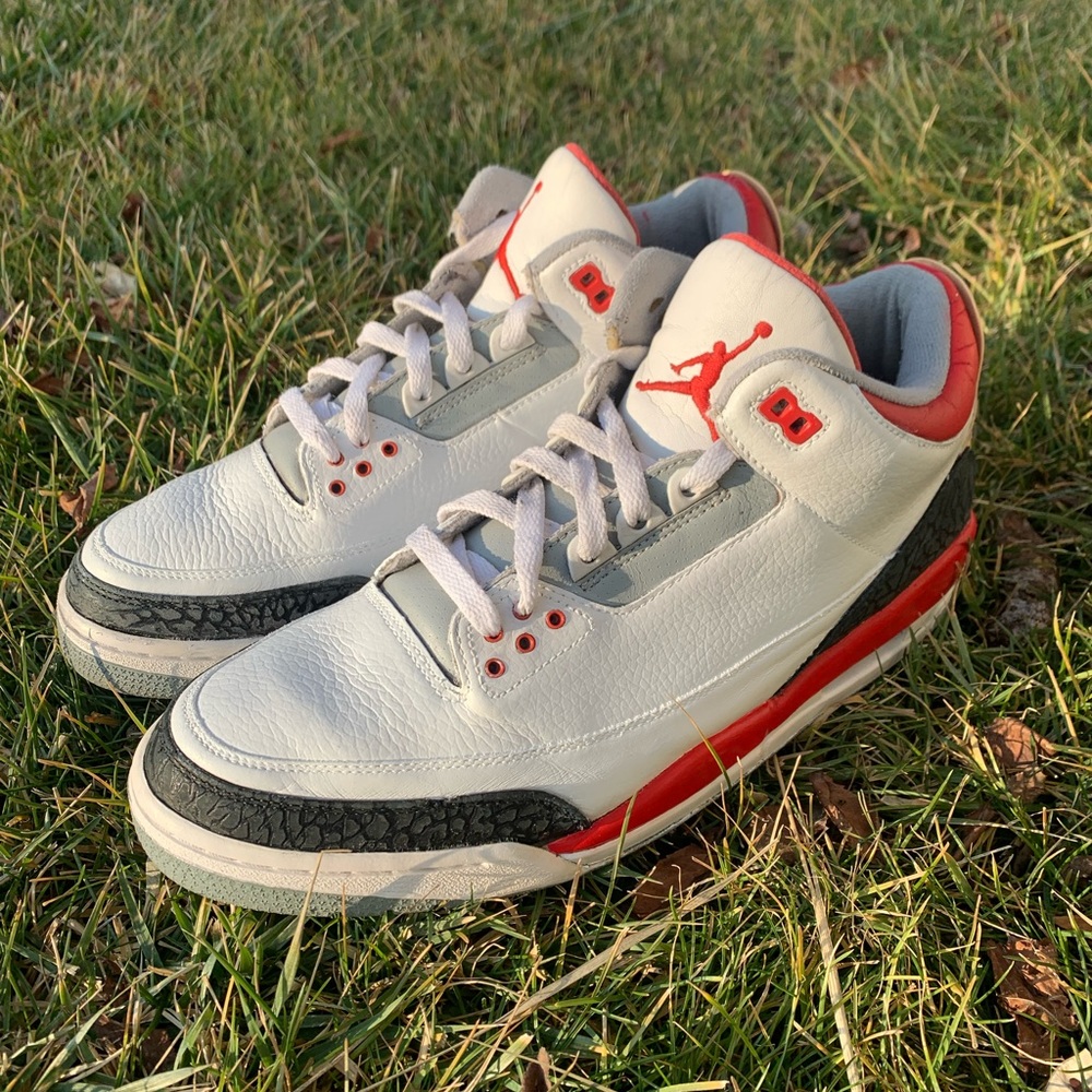 Jordan 3 Fire Red 2007